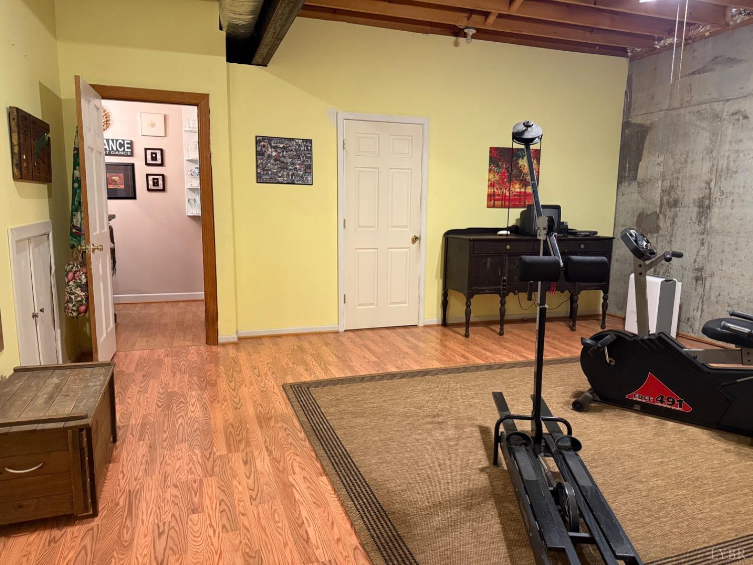 306 Quail Meadows Drive Forest, VA 24551 - Photo 49 of 57 a view of a room with gym equipment