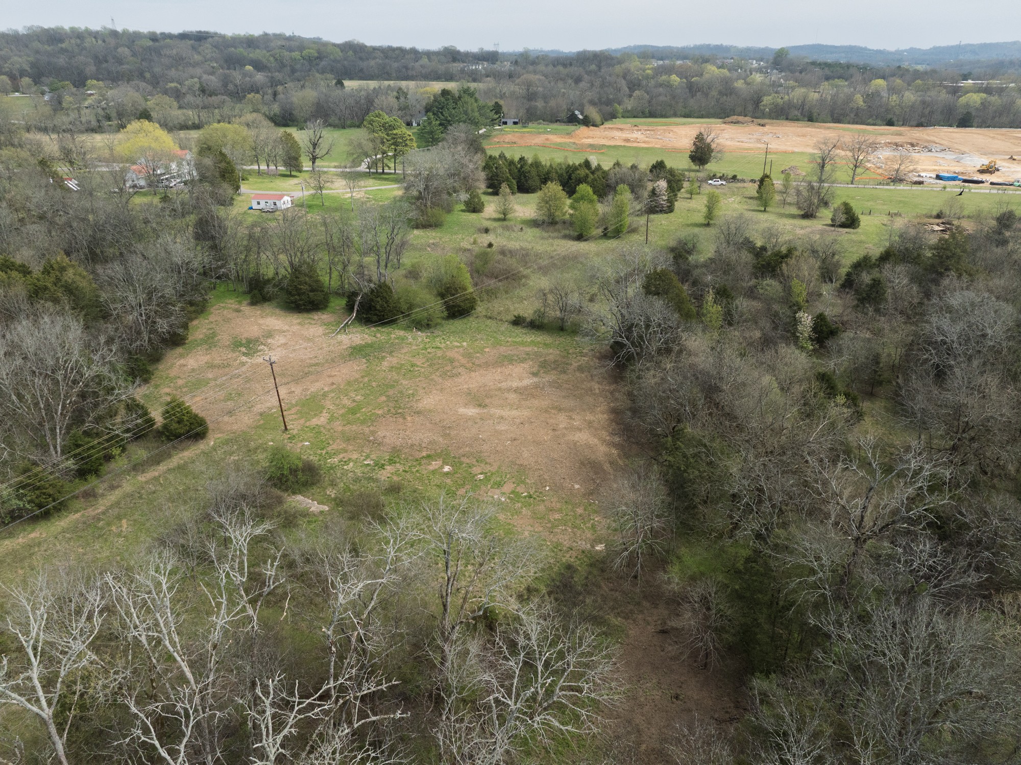 0 Baker Road Columbia, TN 38401 - Photo 14 of 46 an aerial view of mountains with green space and fog