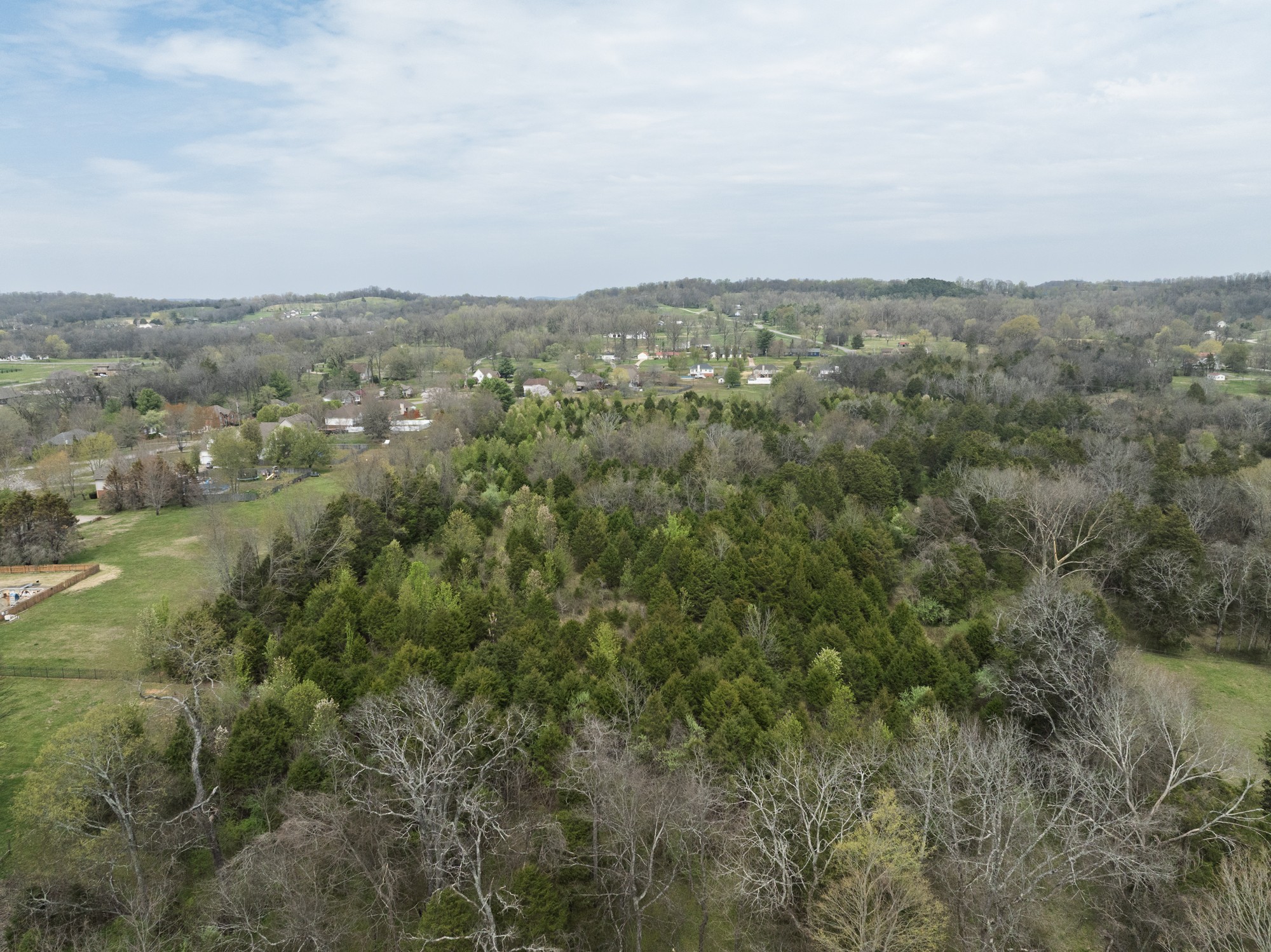 0 Baker Road Columbia, TN 38401 - Photo 5 of 46 an aerial view of houses covered in trees