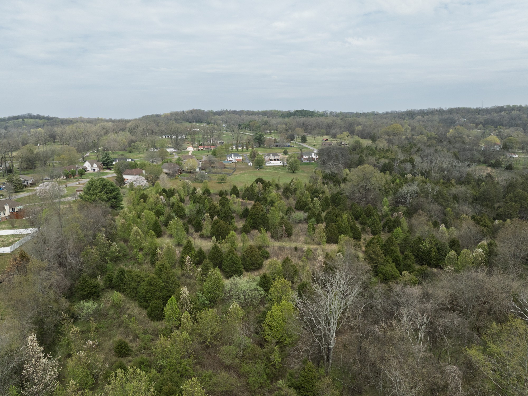 0 Baker Road Columbia, TN 38401 - Photo 7 of 46 an aerial view of residential houses with outdoor space and trees