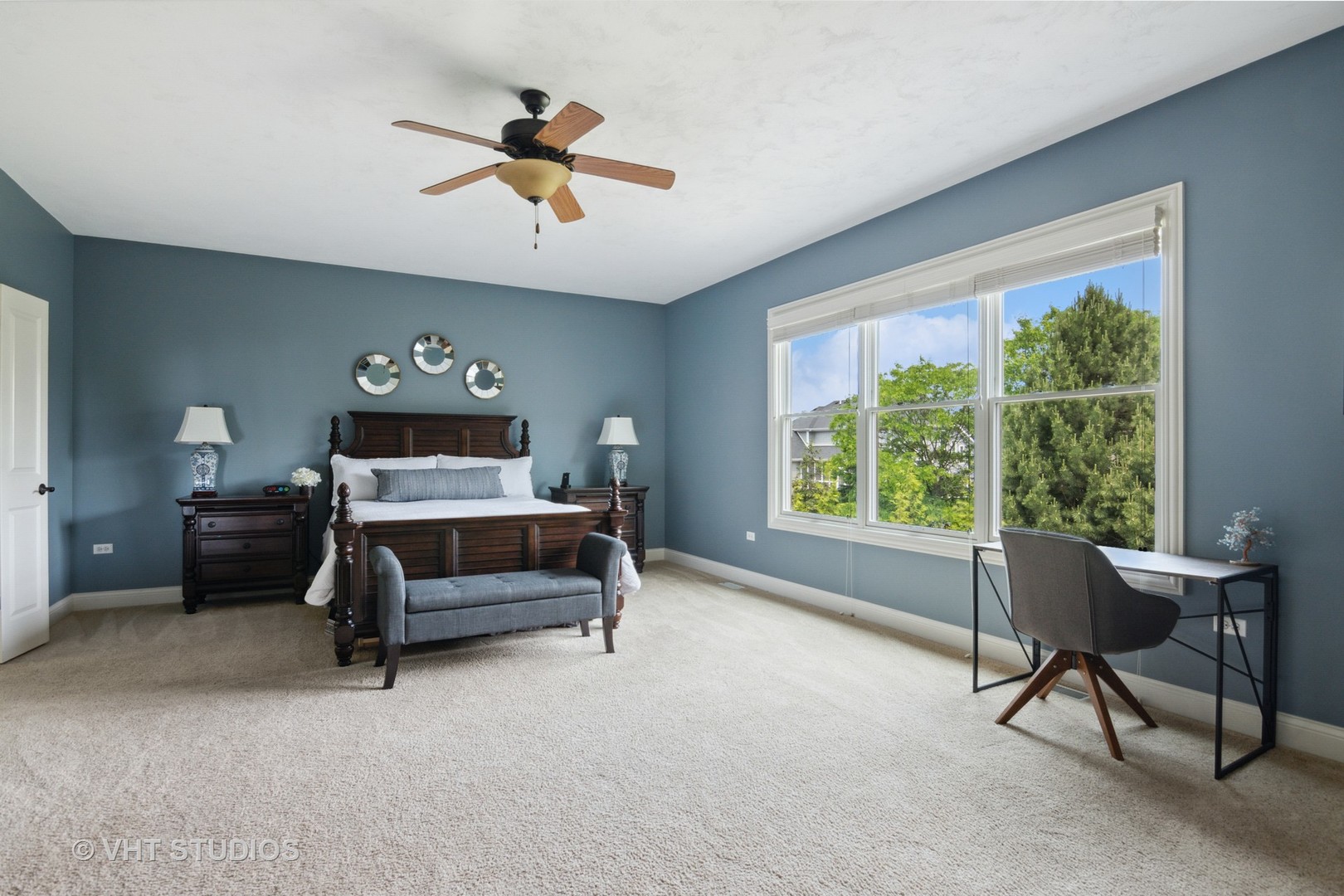 76 Landon Circle Wheaton, IL 60189 - Photo 22 of 51 a bedroom with furniture and windows