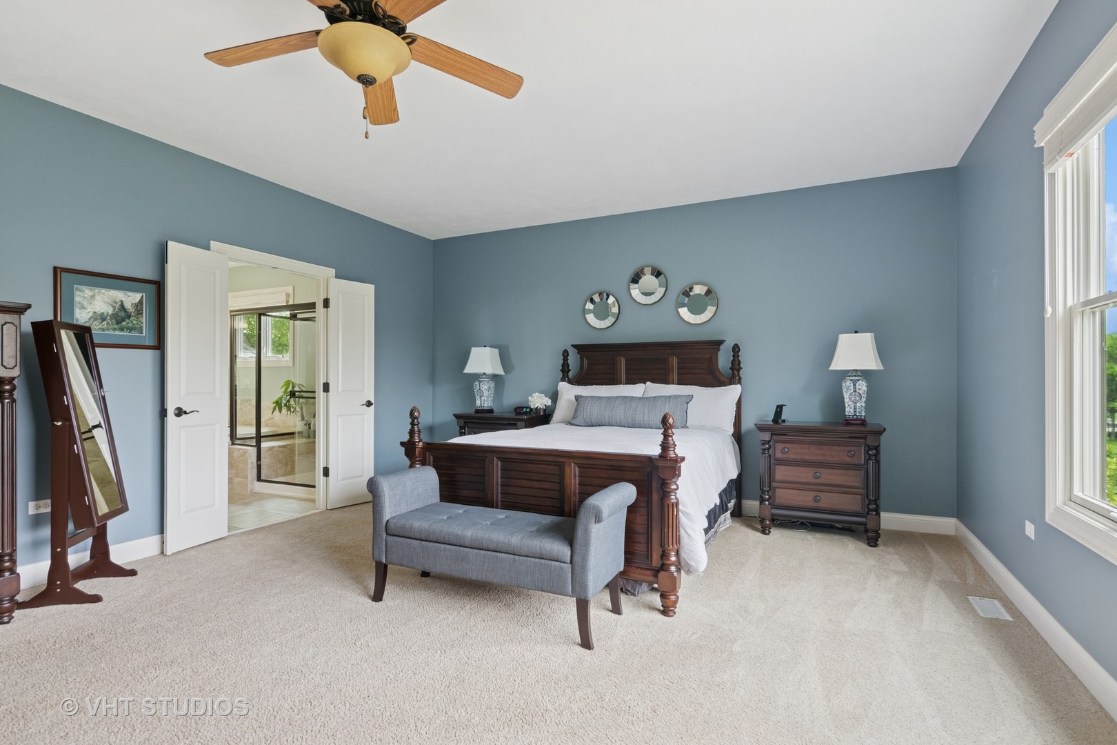 76 Landon Circle Wheaton, IL 60189 - Photo 23 of 51 a bedroom with furniture and a window
