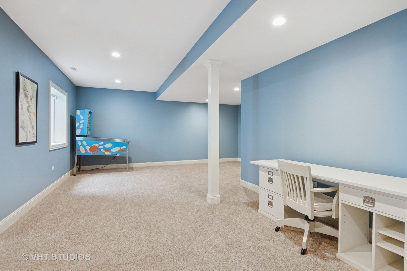 76 Landon Circle Wheaton, IL 60189 - Photo 38 of 51 a furnished livingroom with a chair and white walls