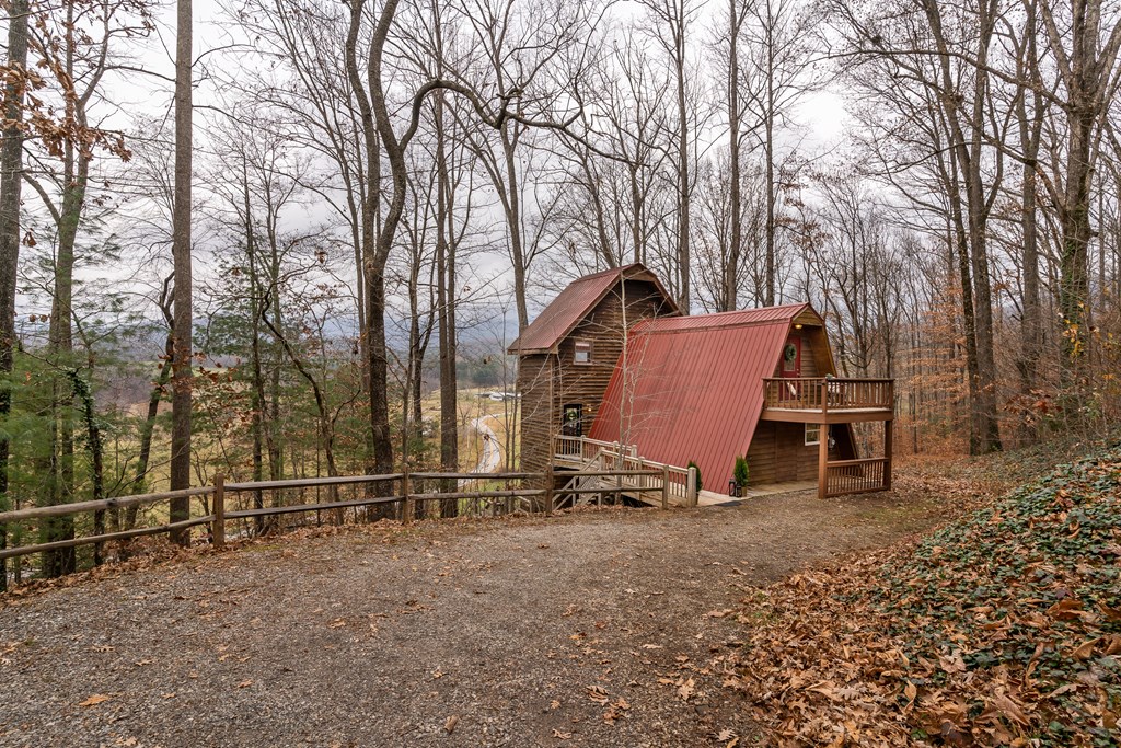 115 Barnhill Road Blairsville, GA 30512 - Photo 62 of 65 a view of backyard with trees