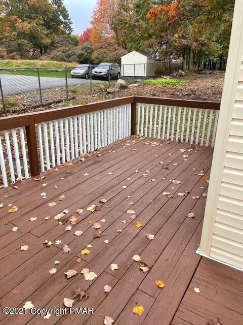 2115 Bushkill Circle Bushkill, PA 18324 - Photo 41 of 42 a view of a balcony with wooden floor