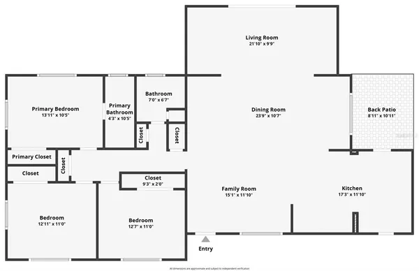 a picture of a floor plan