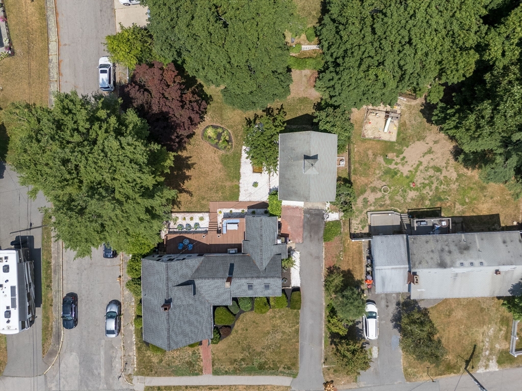 172 Union Street Weymouth, MA 02190 - Photo 35 of 40 an aerial view of residential houses with outdoor space