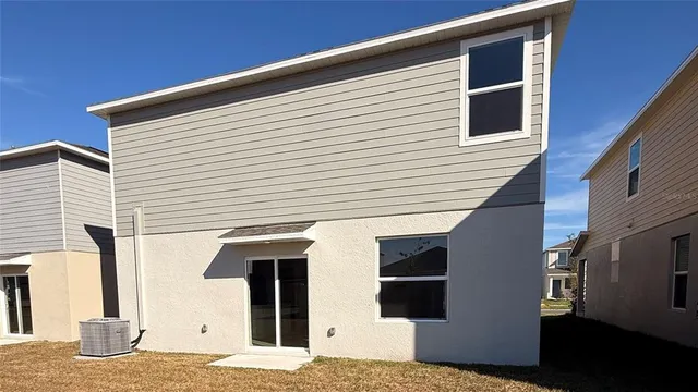 a view of a house with a door