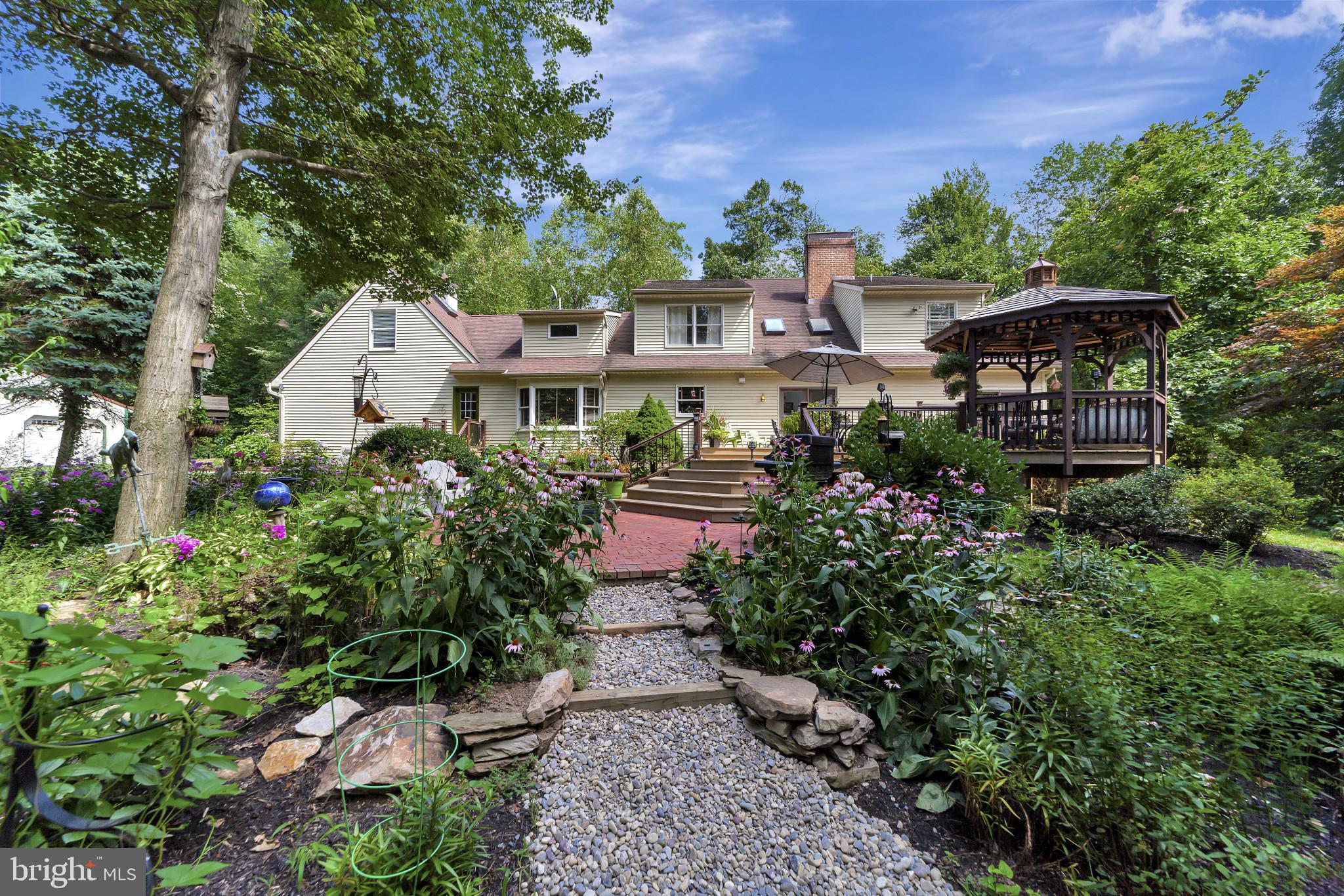 14 Martin Road Coatesville, PA 19320 - Photo 2 of 30 Rear of Home, Deck, Patio & Gardens
