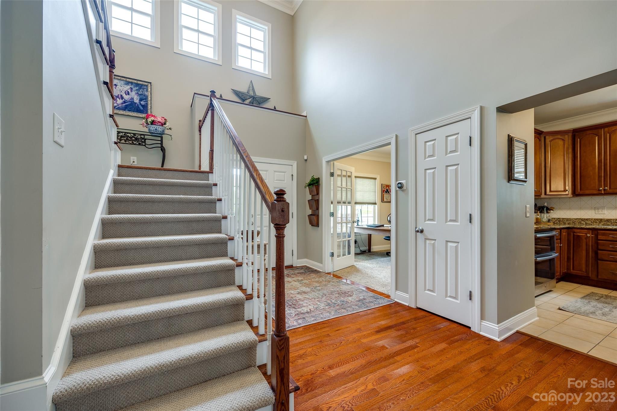 4142 Sunset Ridge Drive, Unit 117 Rock Hill, SC 29732 - Photo 5 of 48 a view of entryway and hall with wooden floor