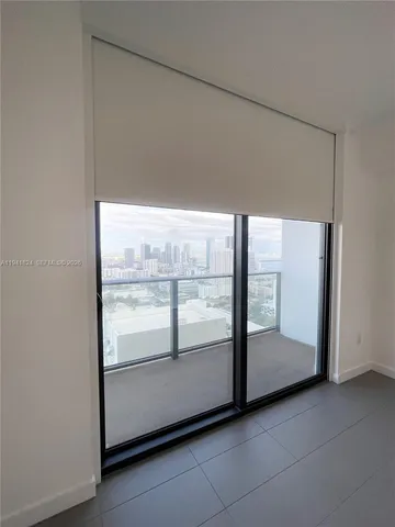 a view of a room with window