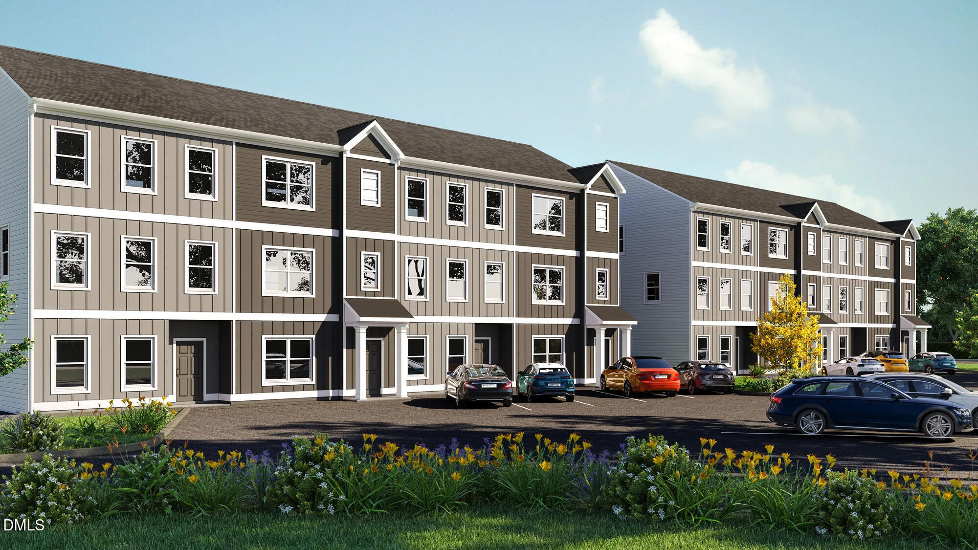 720 Orch Vista Circle Raleigh, NC 27606 - Photo 20 of 28 a front view of a building with garden