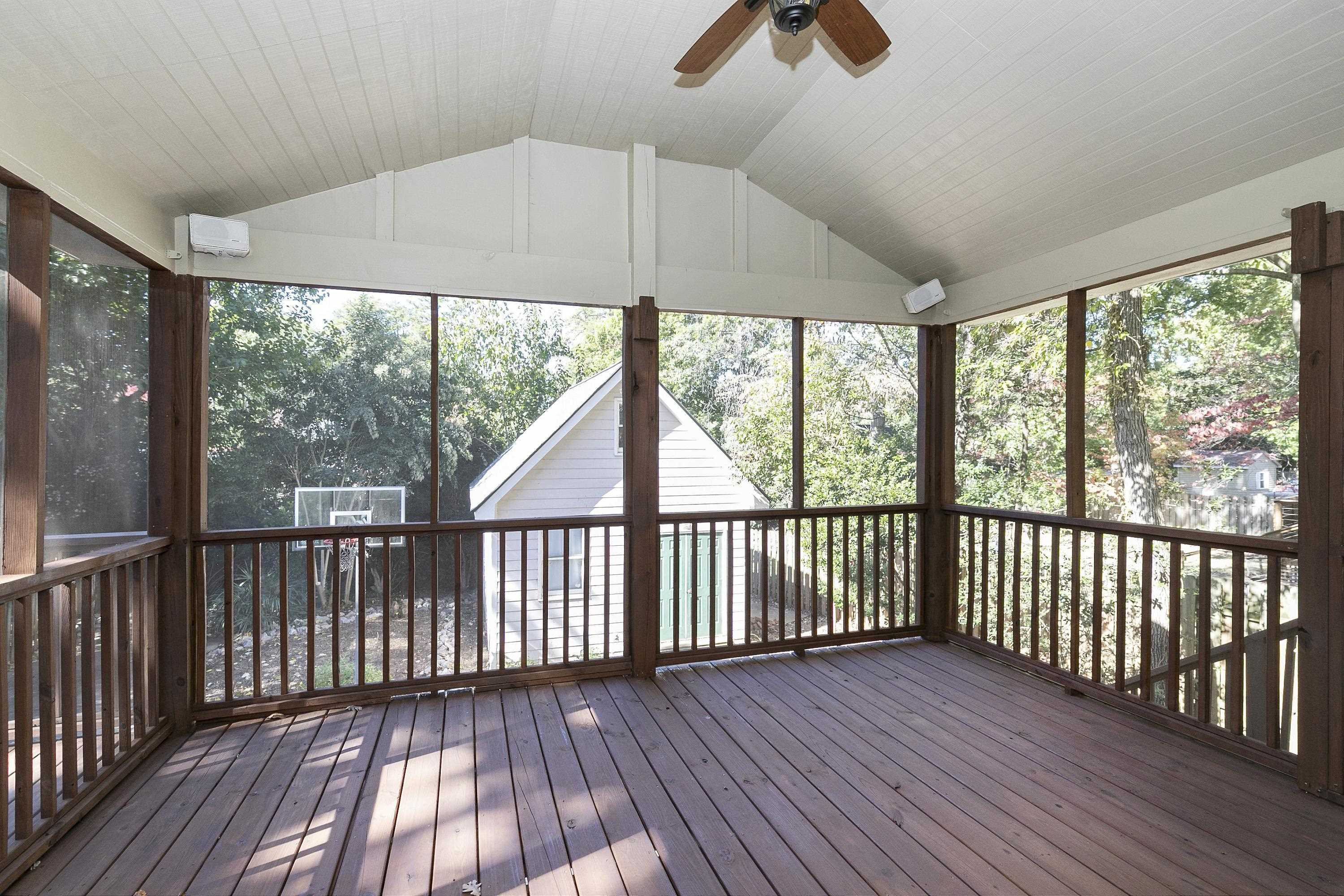 411 Dixie Trail Raleigh, NC 27607 - Photo 17 of 38 Amazing screen porch!