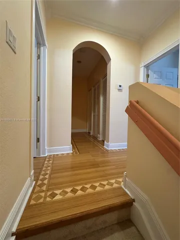 a view of wooden floor