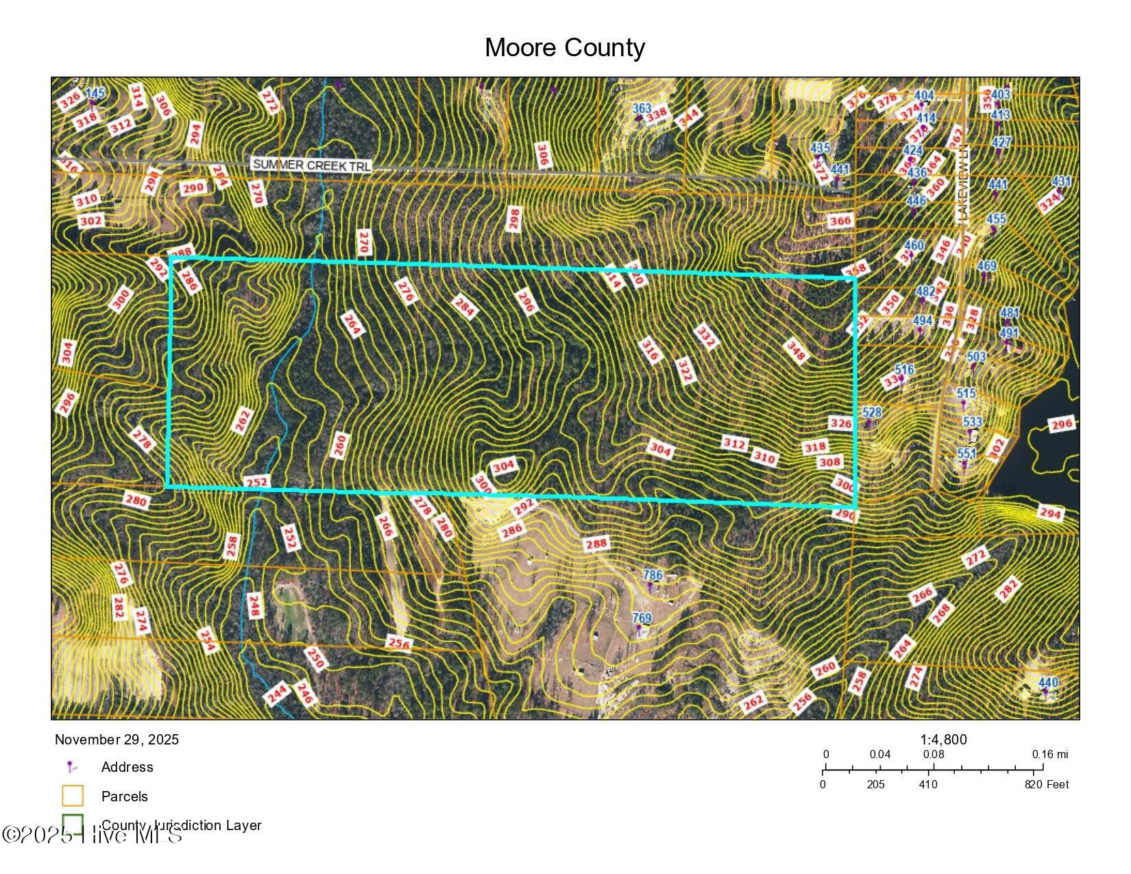 Lot 3 Mcgill Road Cameron, NC 28326 - Photo 3 of 3 McGill Rd Minor Subdivision 1 Contours M