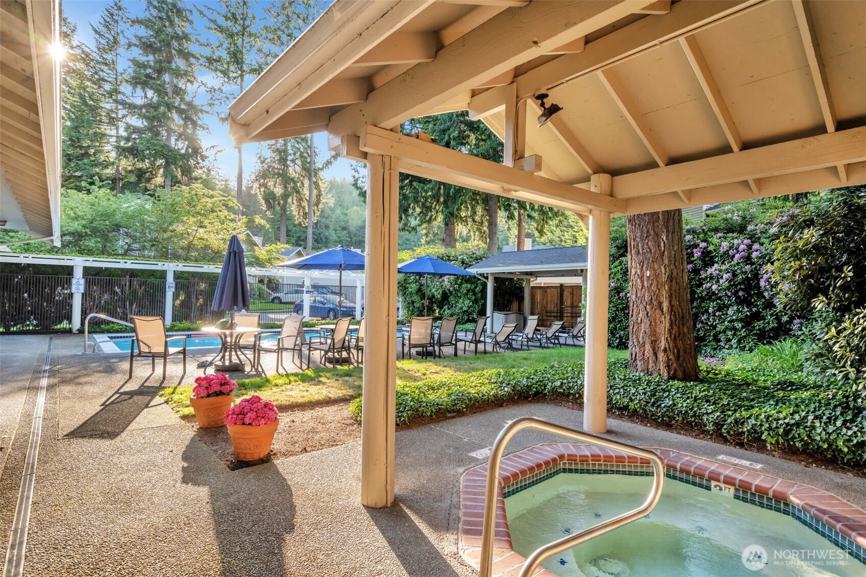 9009 Avondale Road Northeast, Unit D107 Redmond, WA 98052 - Photo 31 of 34 a view of yard with patio