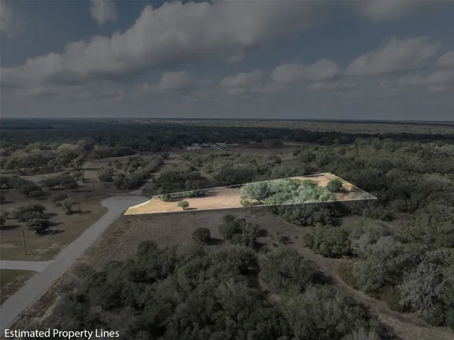 a view of a lake with a city