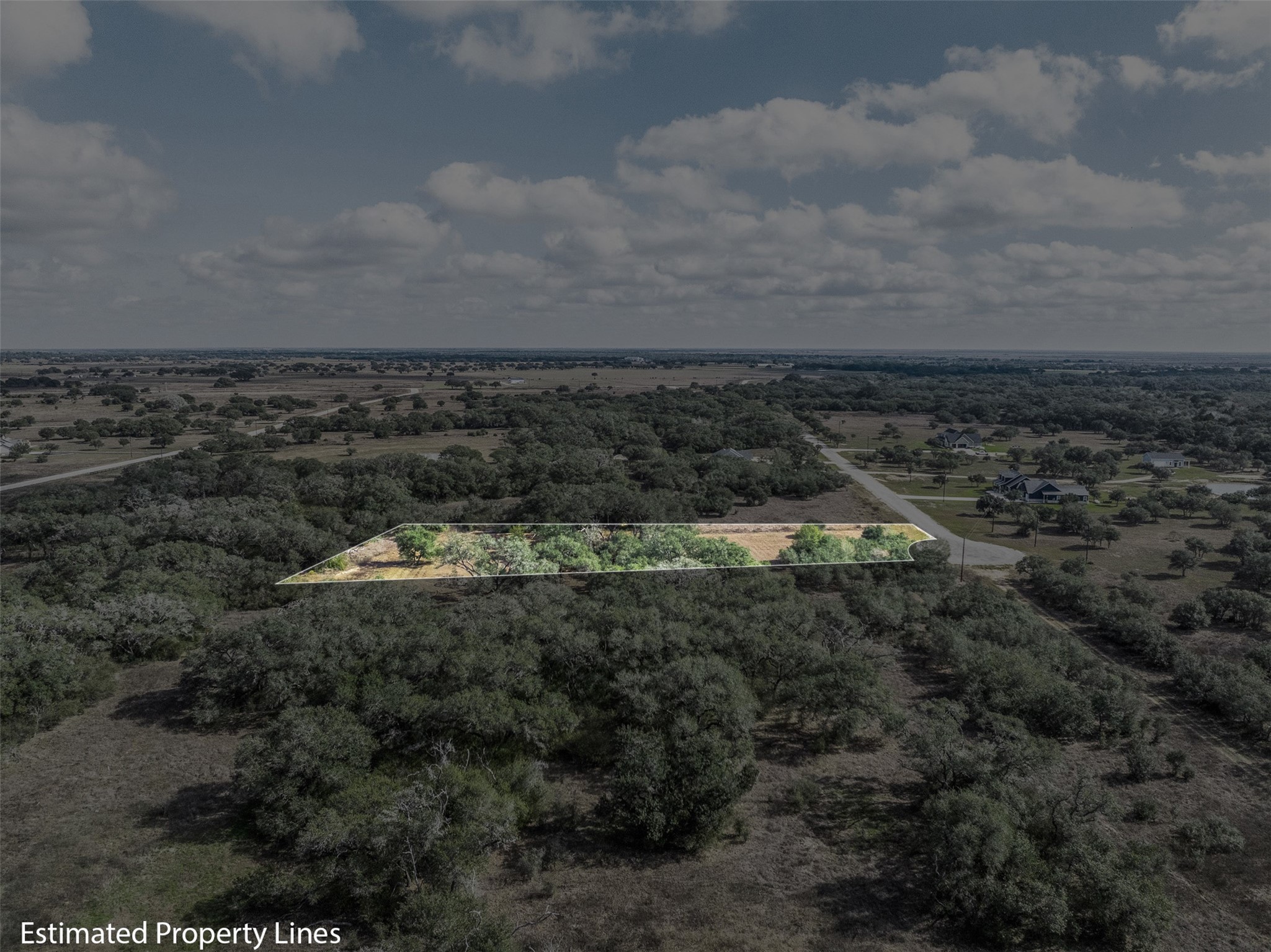 0 Shorebird Lane Columbus, TX 78934 - Photo 10 of 19 a view of a dry yard with lots of trees