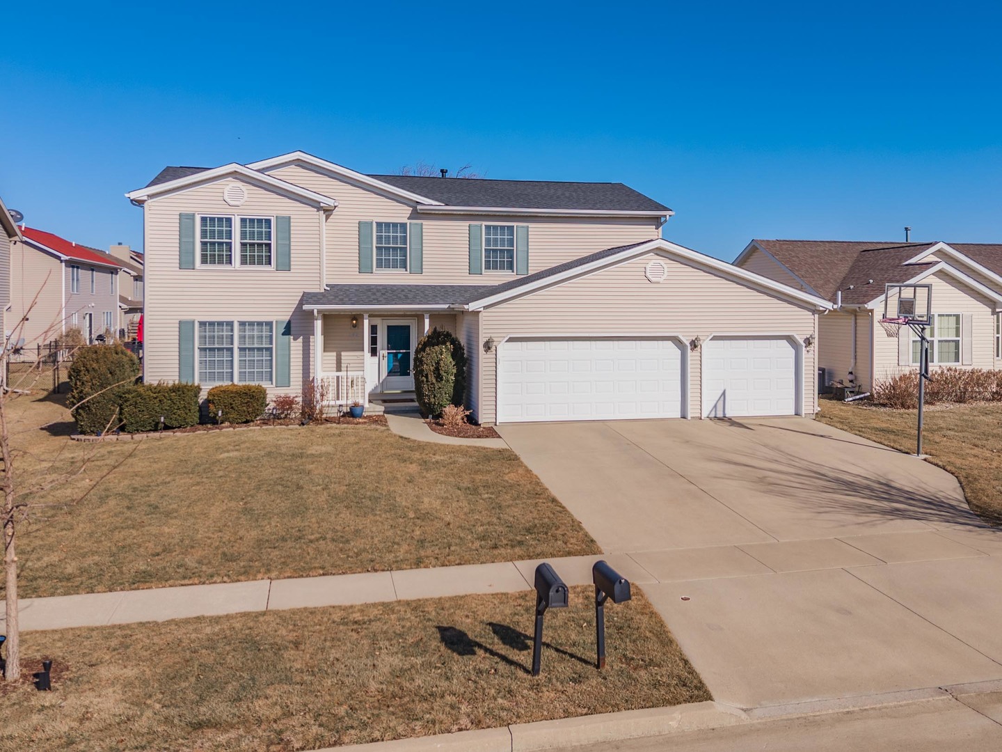 2884 Three Eagles Street Normal, IL 61761 - Photo 2 of 48 a house view with a outdoor space