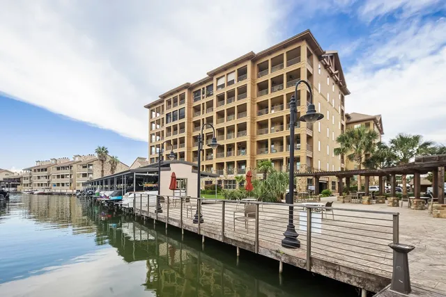 a view of building with lake view