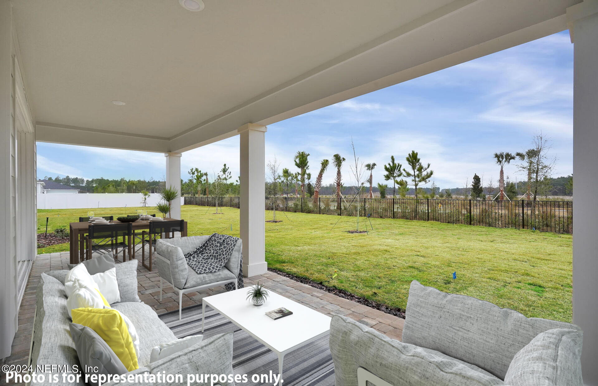318 Shortleaf Lane Yulee, FL 32097 - Photo 25 of 30 Spruce Covered Lanai