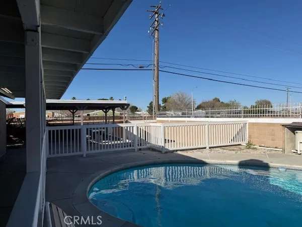 a view of a porch
