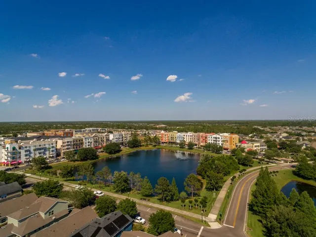 a view of a street with houses