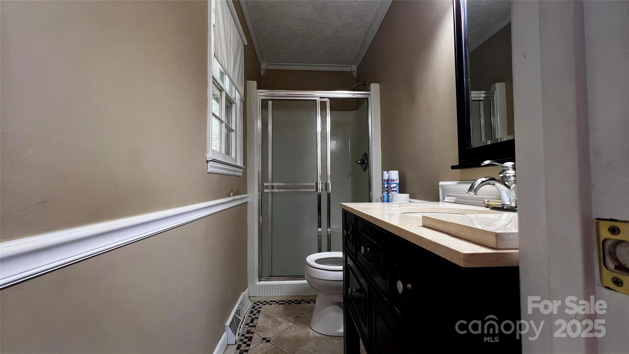 1325 Leolillie Lane Charlotte, NC 28216 - Photo 26 of 35 a bathroom with a sink and a mirror