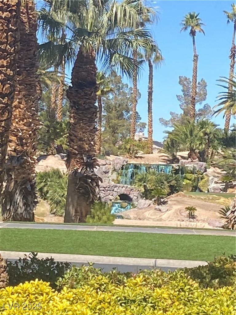 172 Tall Ruff Drive Las Vegas, NV 89148 - Photo 3 of 94 fountain at the entrance