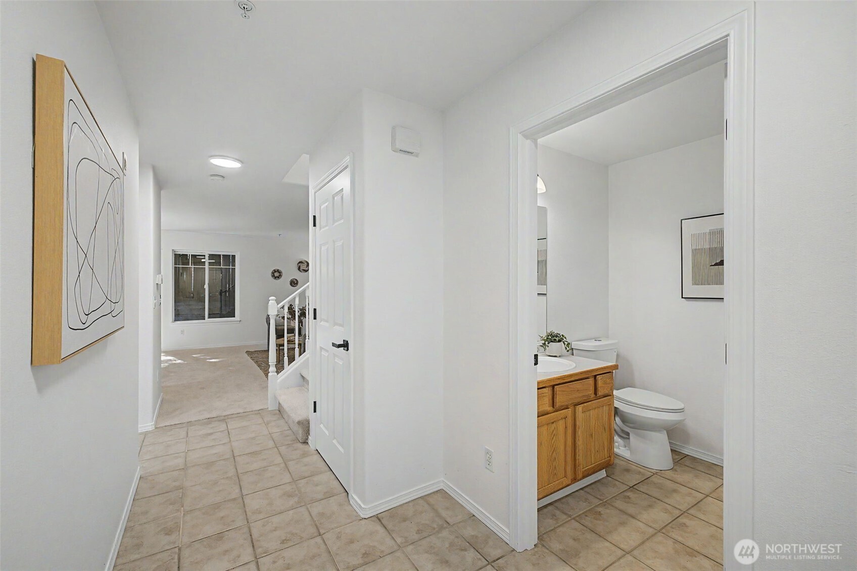 4124 214th Street Southwest, Unit C Mountlake Terrace, WA 98043 - Photo 16 of 20 a bathroom with a sink and toilet