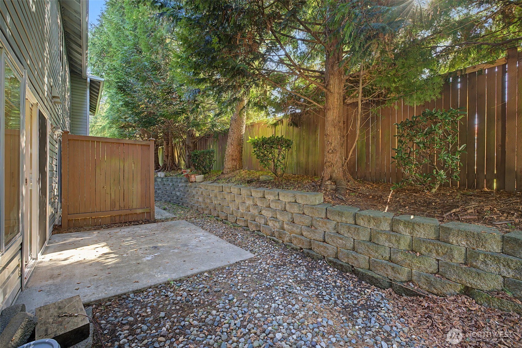 4124 214th Street Southwest, Unit C Mountlake Terrace, WA 98043 - Photo 17 of 20 a view of a backyard with pathway