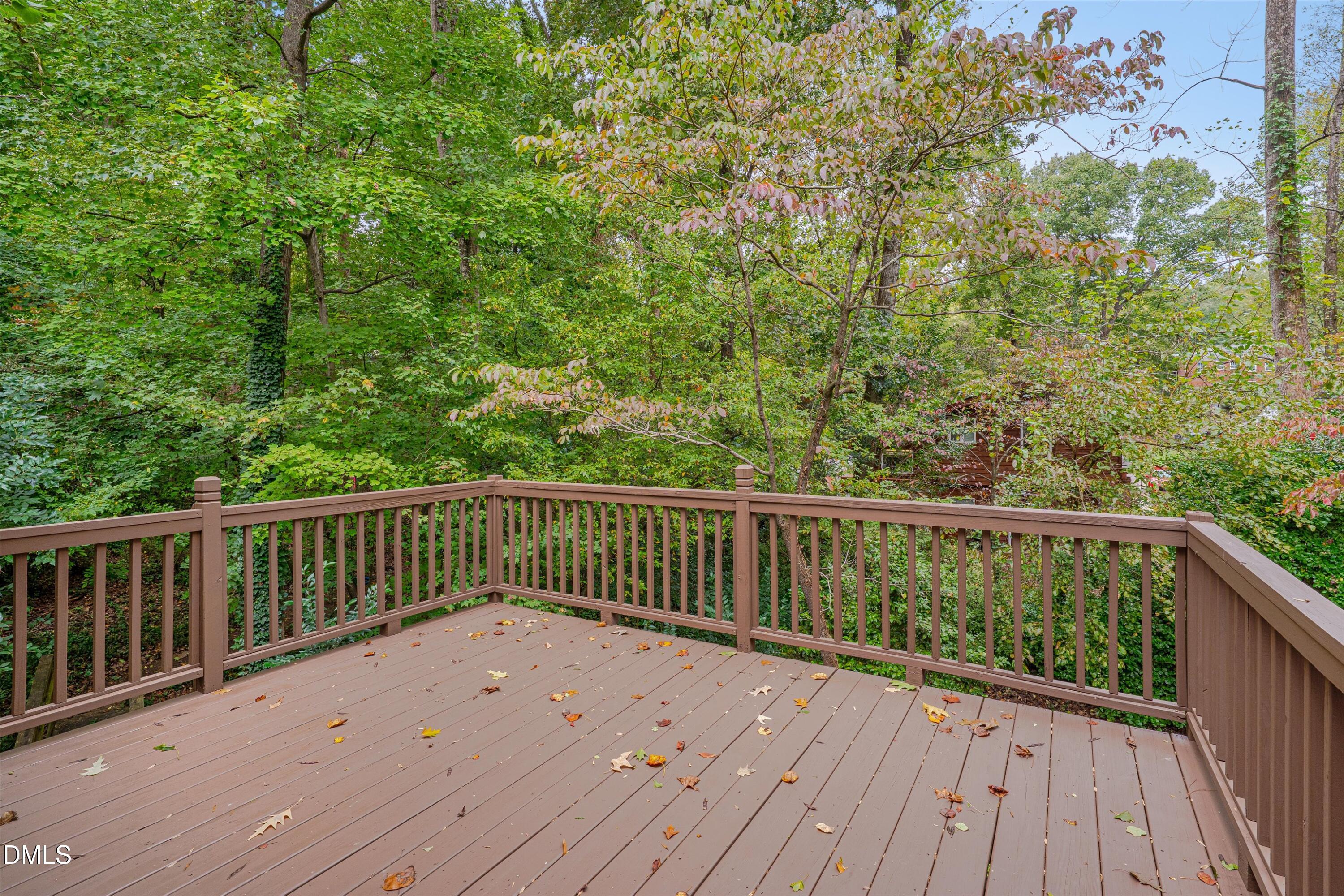 1617 Shawnee Street Durham, NC 27701 - Photo 20 of 56 a view of balcony with wooden floor