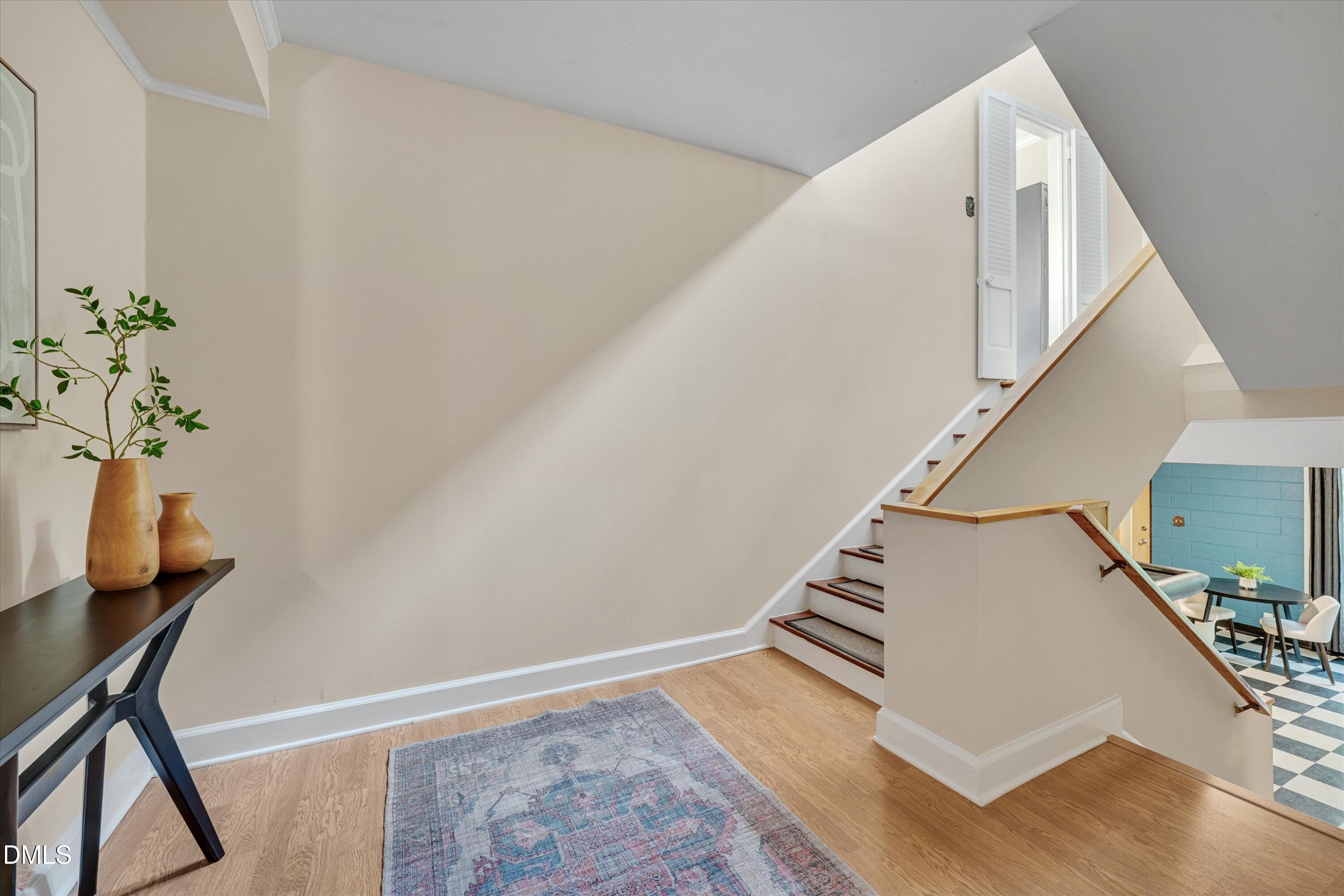 1617 Shawnee Street Durham, NC 27701 - Photo 29 of 56 a view of entryway with stairs