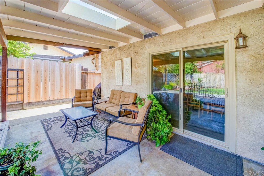 7 Forest Creek Circle Chico, CA 95928 - Photo 14 of 17 a outdoor living space with furniture and a potted plant