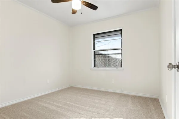 a backyard of a house