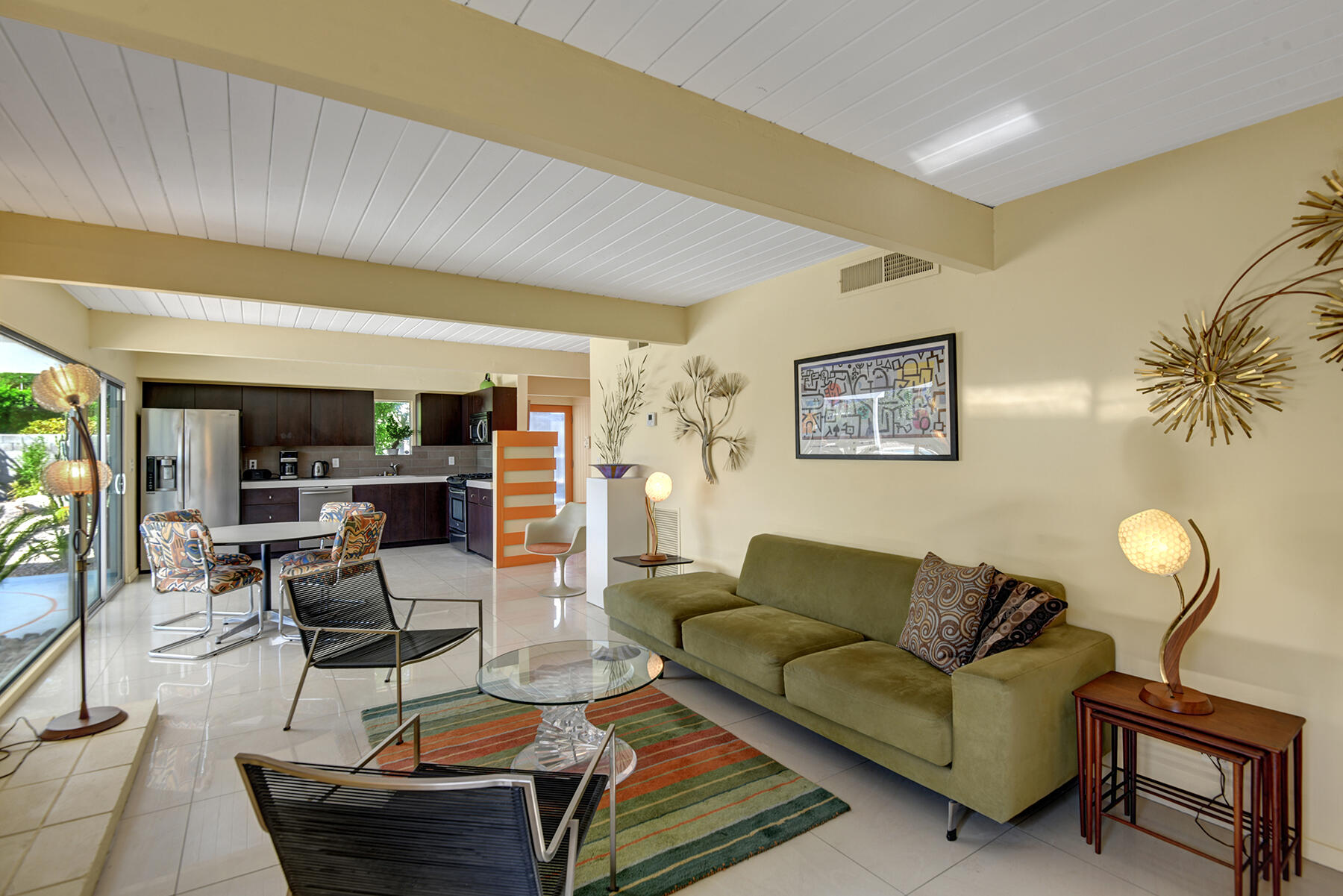 565 East Racquet Club Road Palm Springs, CA 92262 - Photo 9 of 38 LIVING ROOM REVERSE ANGLED MLS