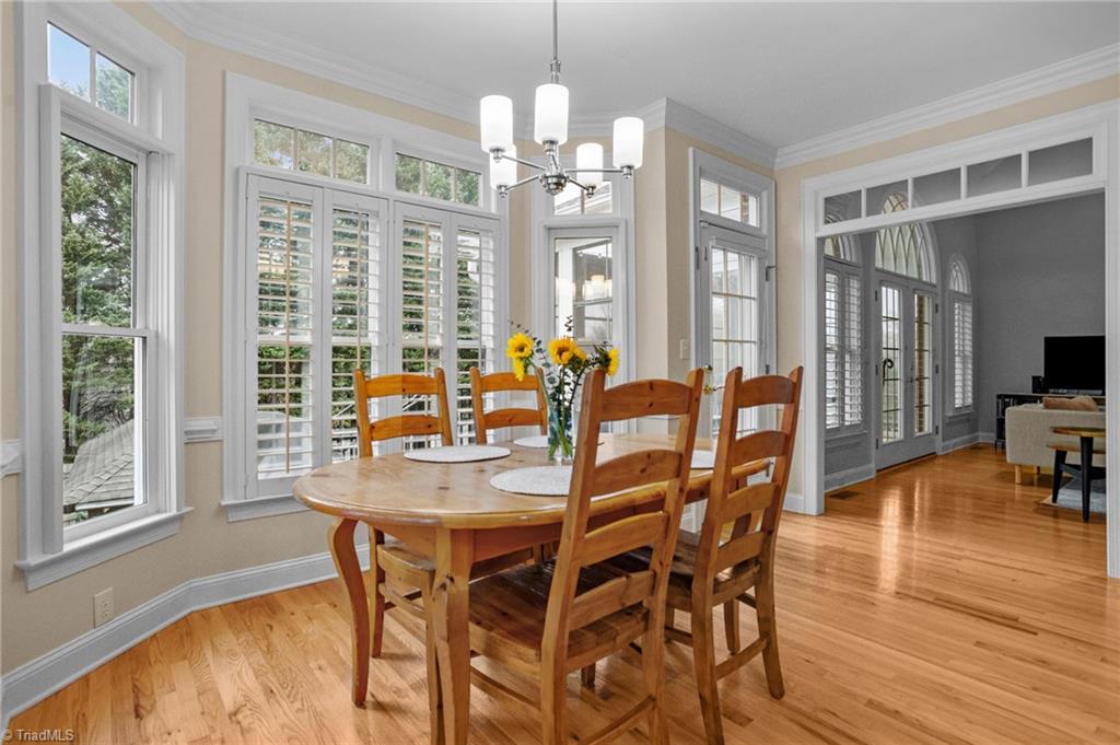 133 Windrush Road Winston-Salem, NC 27106 - Photo 13 of 50 Breakfast Room surrounded by windows to start your day with sunshine!