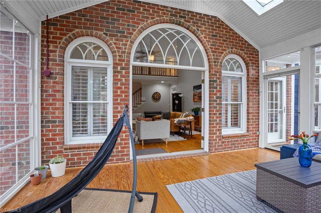 133 Windrush Road Winston-Salem, NC 27106 - Photo 16 of 50 View from Sunporch to Great Room
