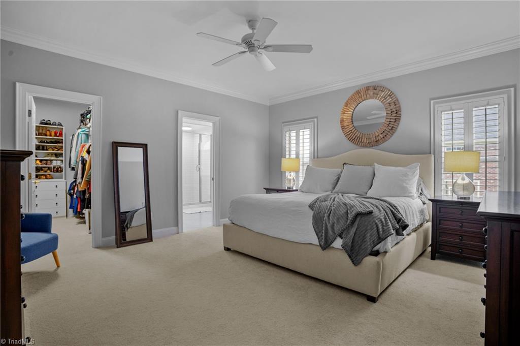 133 Windrush Road Winston-Salem, NC 27106 - Photo 18 of 50 Primary Bedroom Ensuite with Large Walkin Closet.