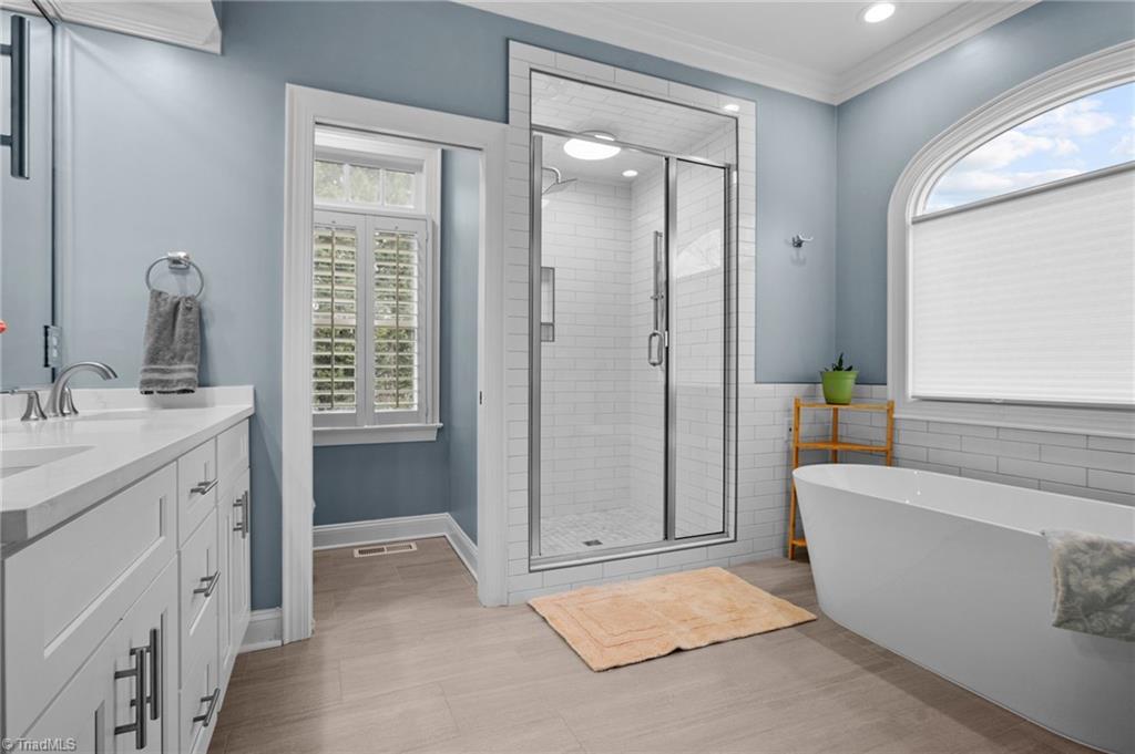 133 Windrush Road Winston-Salem, NC 27106 - Photo 20 of 50 Renovated Primary Bath2023