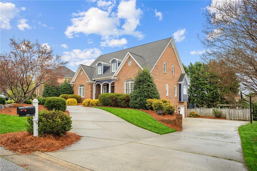 133 Windrush Road Winston-Salem, NC 27106 - Photo 3 of 50 Front Circular Drive to Welcome Guests or unload groceries