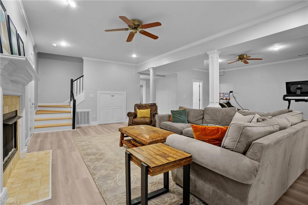 133 Windrush Road Winston-Salem, NC 27106 - Photo 31 of 50 Lower Level had LPV installed 2022