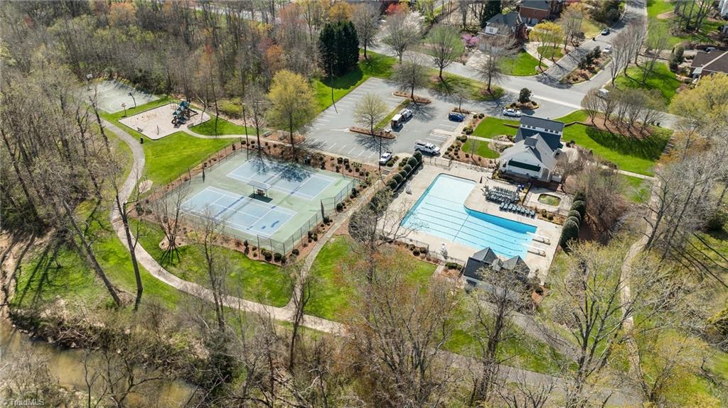 133 Windrush Road Winston-Salem, NC 27106 - Photo 46 of 50 Birds Eye view of Greenbrier Farm Clubhouse & Amenities (.3 Miles from home)