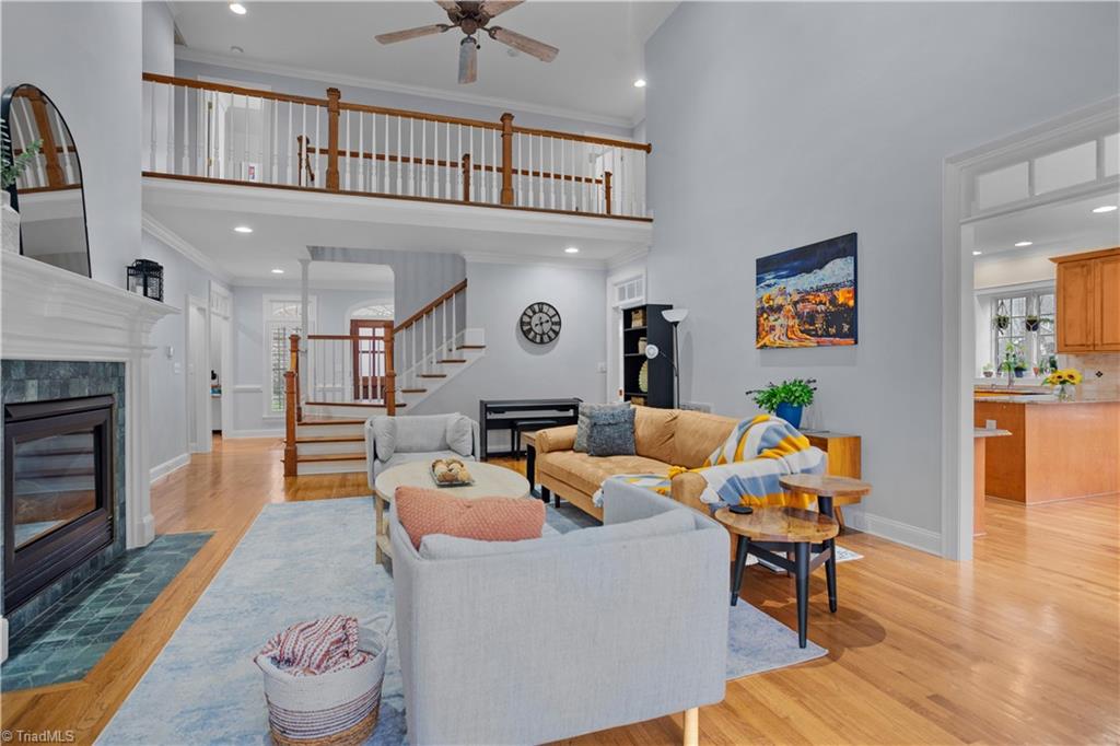 133 Windrush Road Winston-Salem, NC 27106 - Photo 49 of 50 Soaring Ceilings in this open floor plan