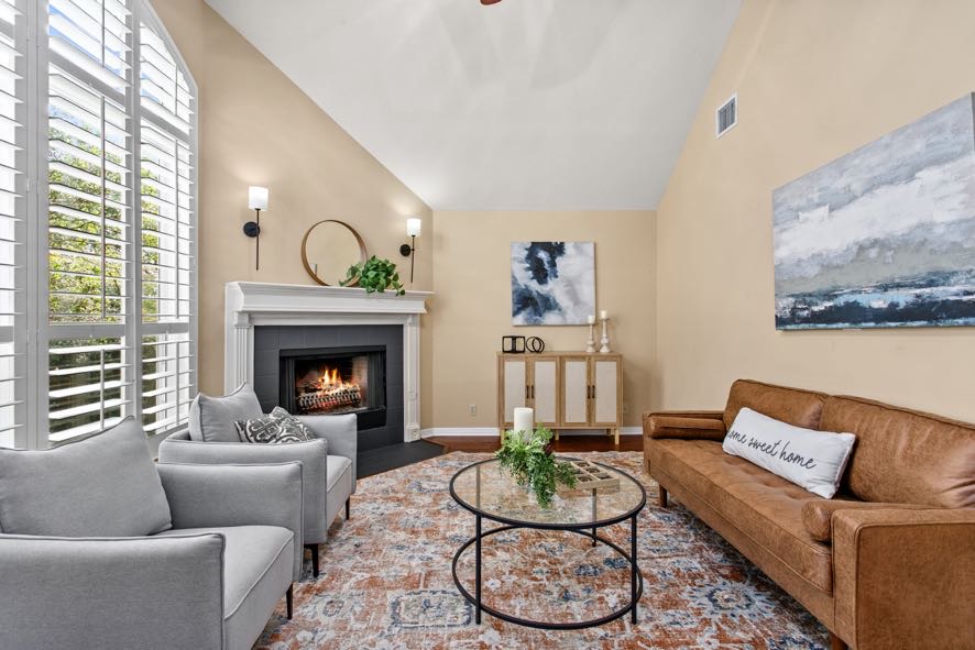 10832 Redmond Road Austin, TX 78739 - Photo 1 of 1 TV can be mount on fireplace, next to fireplace or on the right wall.