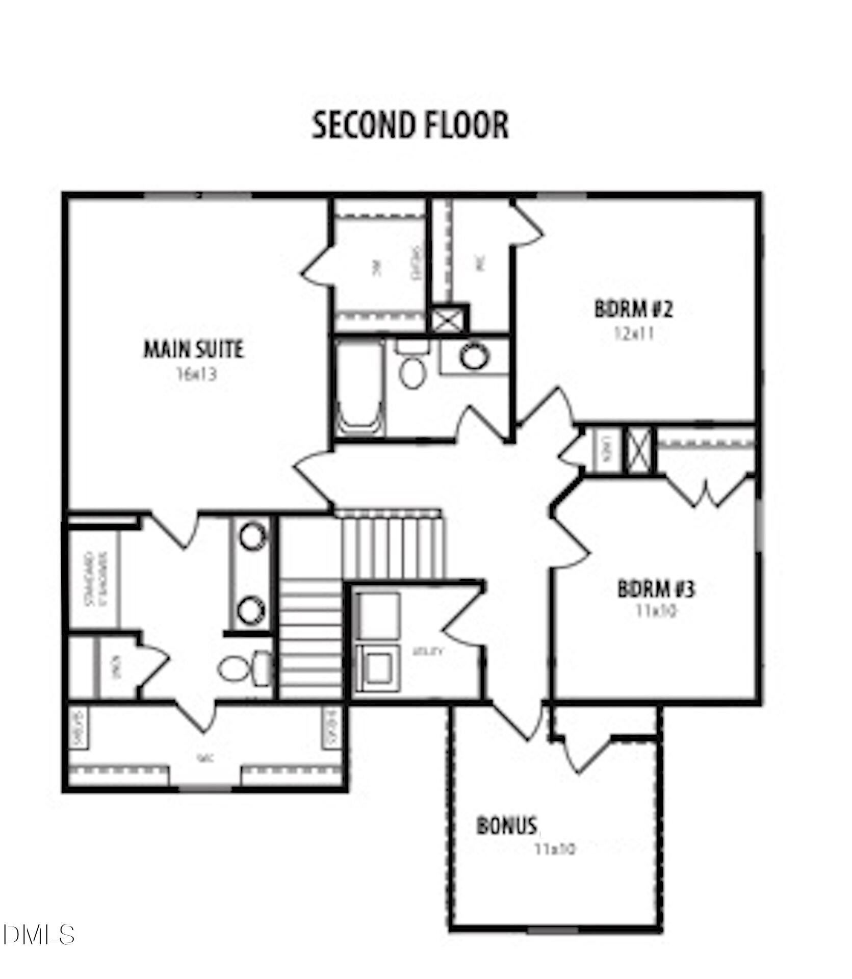 648 Springtooth Drive Zebulon, NC 27597 - Photo 7 of 7 Second Floor