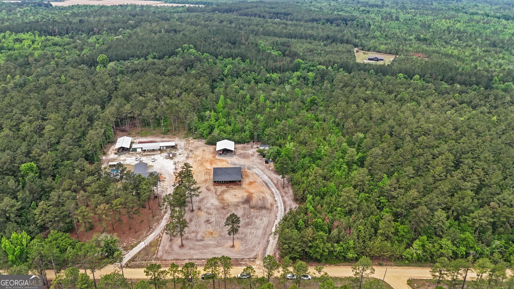 51 Prong Road Swainsboro, GA 30401 - Photo 46 of 55 a view of a house with a yard