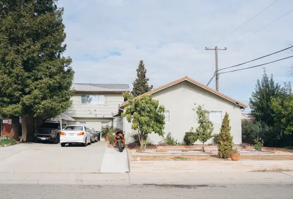a car parked on the side of the road