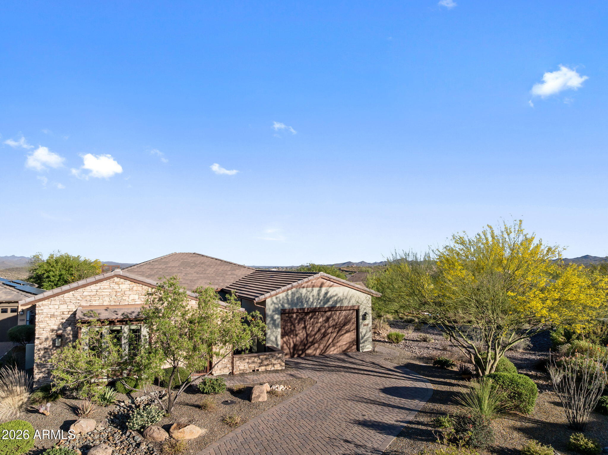 3675 Gold Ridge Road Wickenburg, AZ 85390 - Photo 50 of 58 a view of a city with mountains in the background