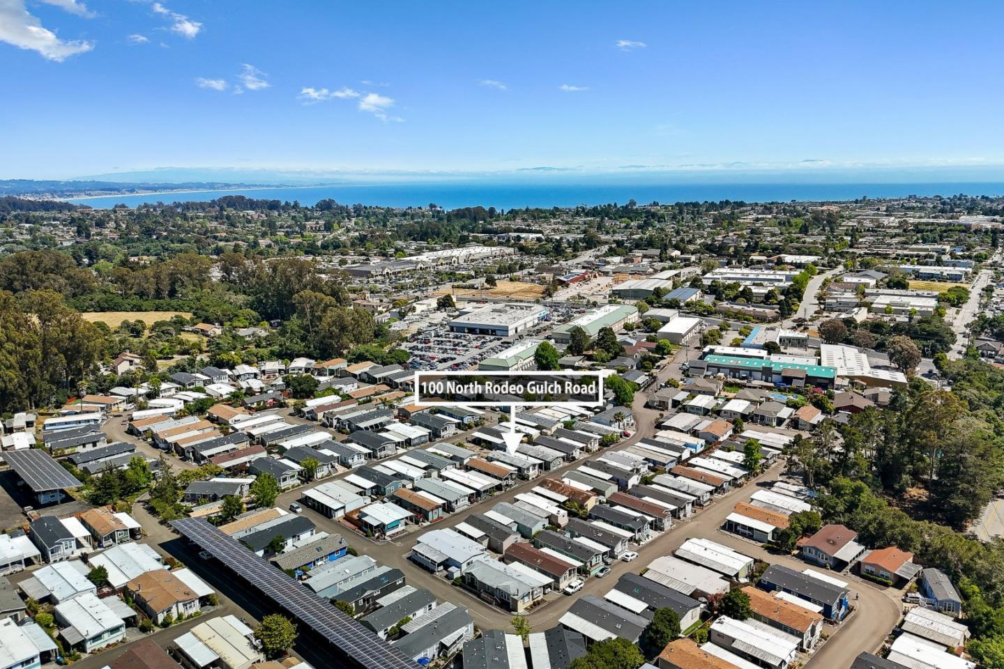 100 North Rodeo Gulch Road, Unit 74 Soquel, CA 95073 - Photo 38 of 40 an aerial view of a city